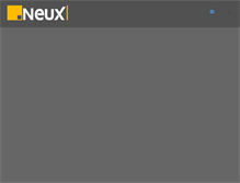 Tablet Screenshot of neux.com.br
